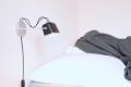 Photo Baroque style charging table lamp Suitable for bedrooms